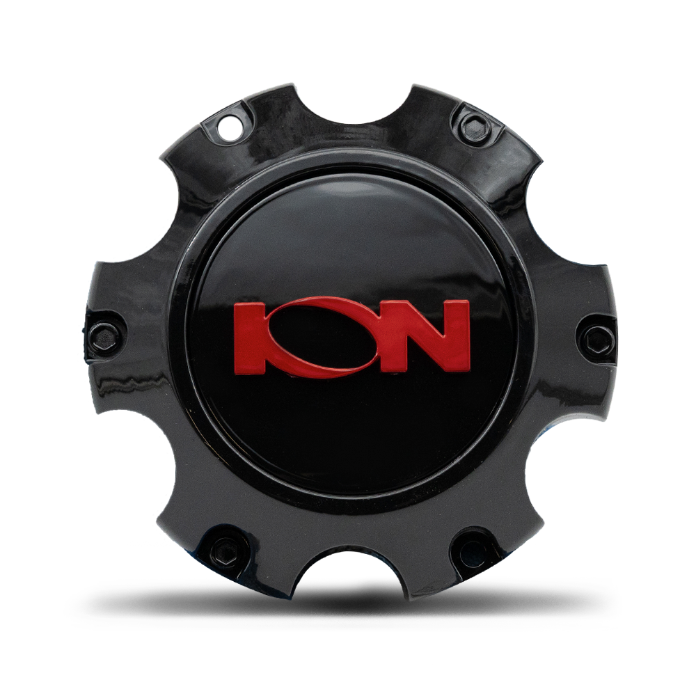 Cap- Ion Black Red Machined 143