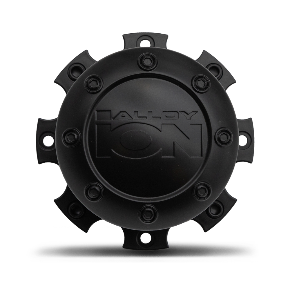 Cap- Ion Matte Black 167 17x6.5 8x165.1 Rear