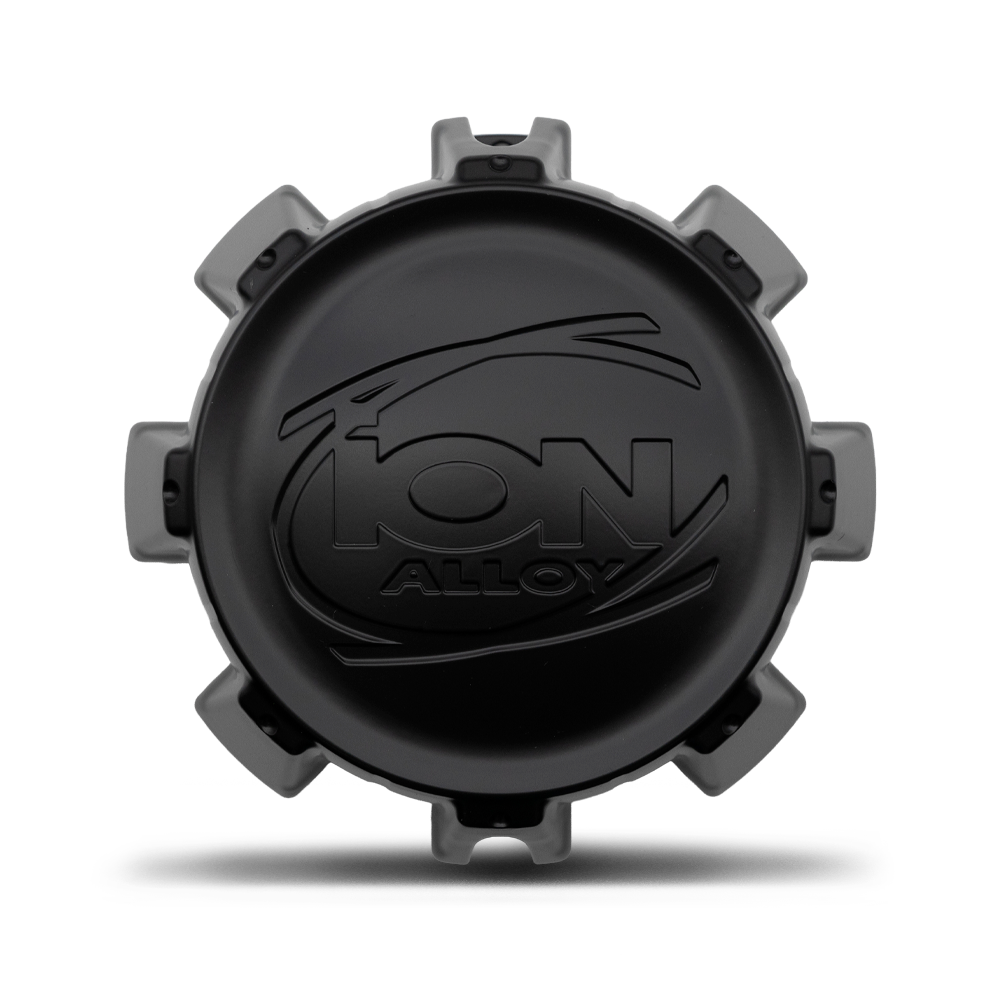 Cap- Ion Matte Black 171/174/179  8- Lug