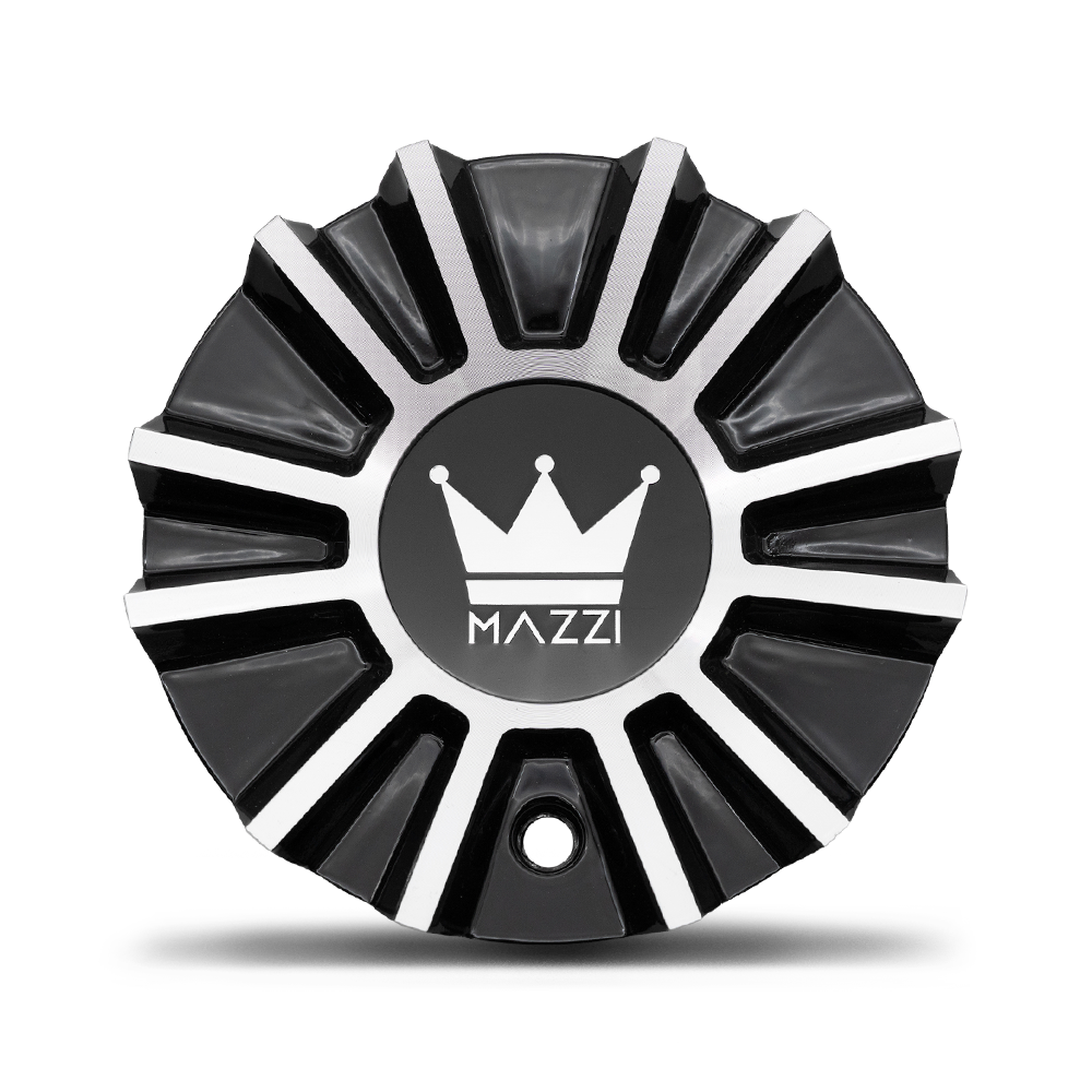 Cap- Mazzi Black Machined 342