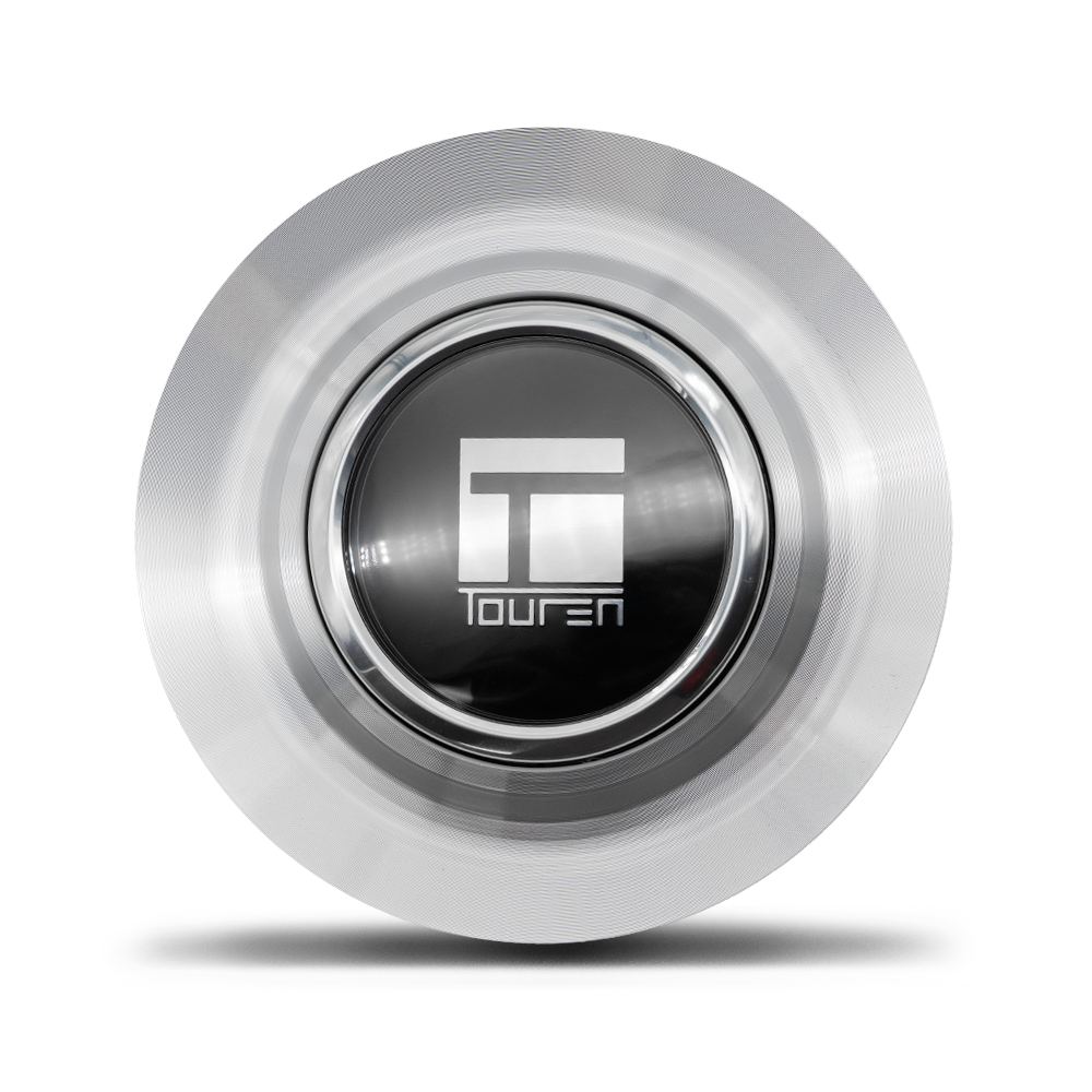 Cap- Touren Satin Silver Machined 3610