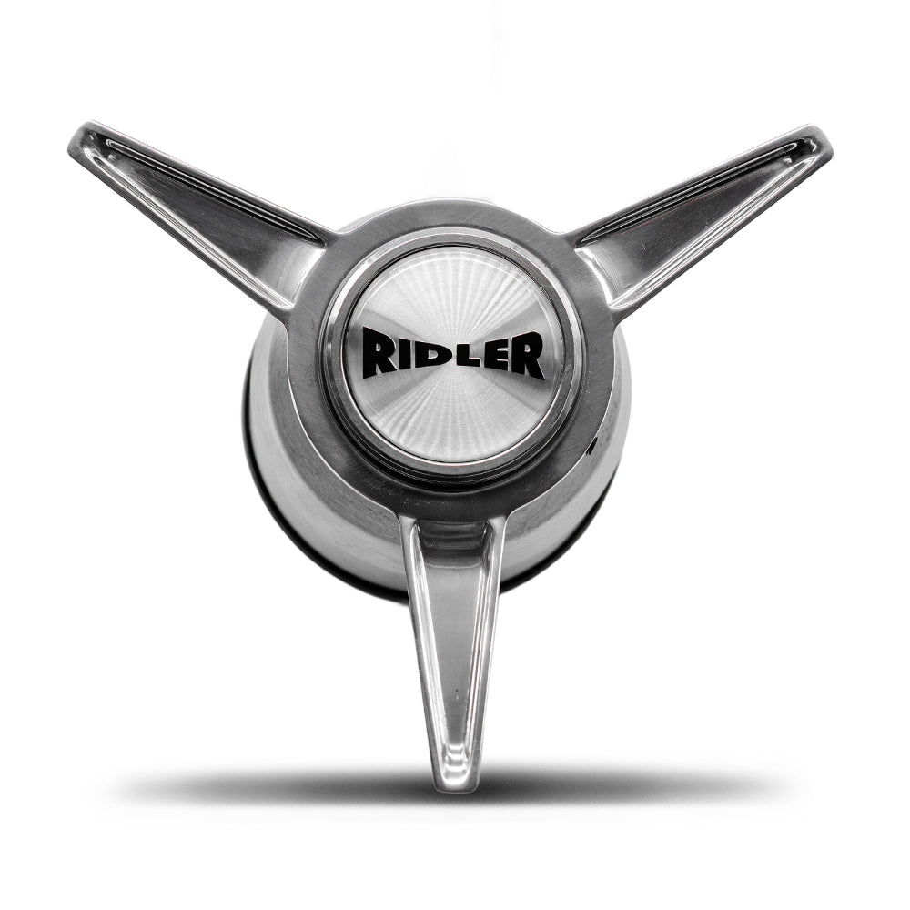 Cap- Ridler Grey Machined 607