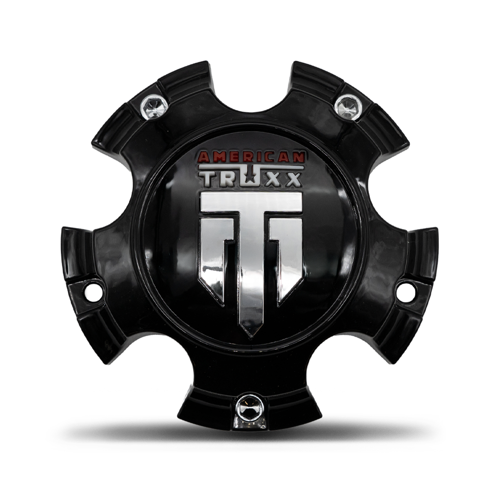 Cap- American Truxx Black Machined At163