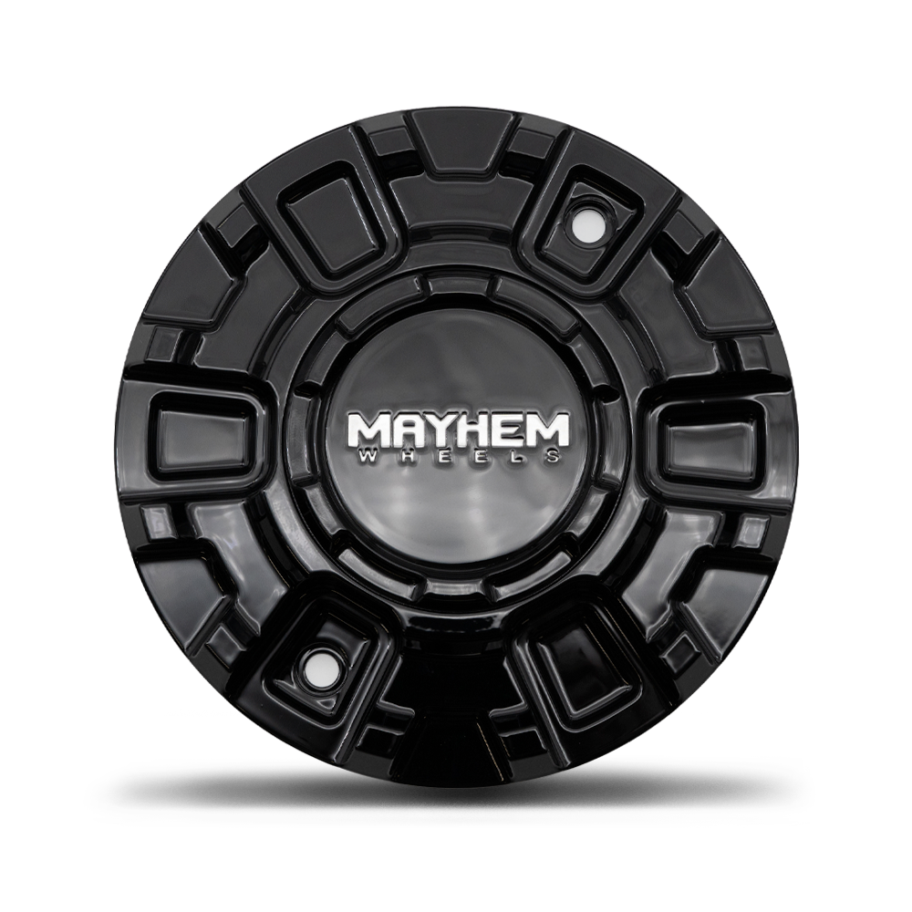 Cap- Mayhem Black Milled 8117