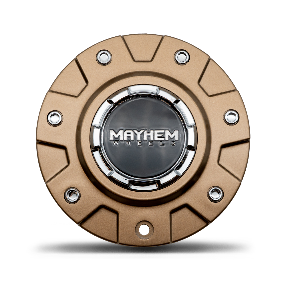 Cap- Mayhem Black Milled 8118