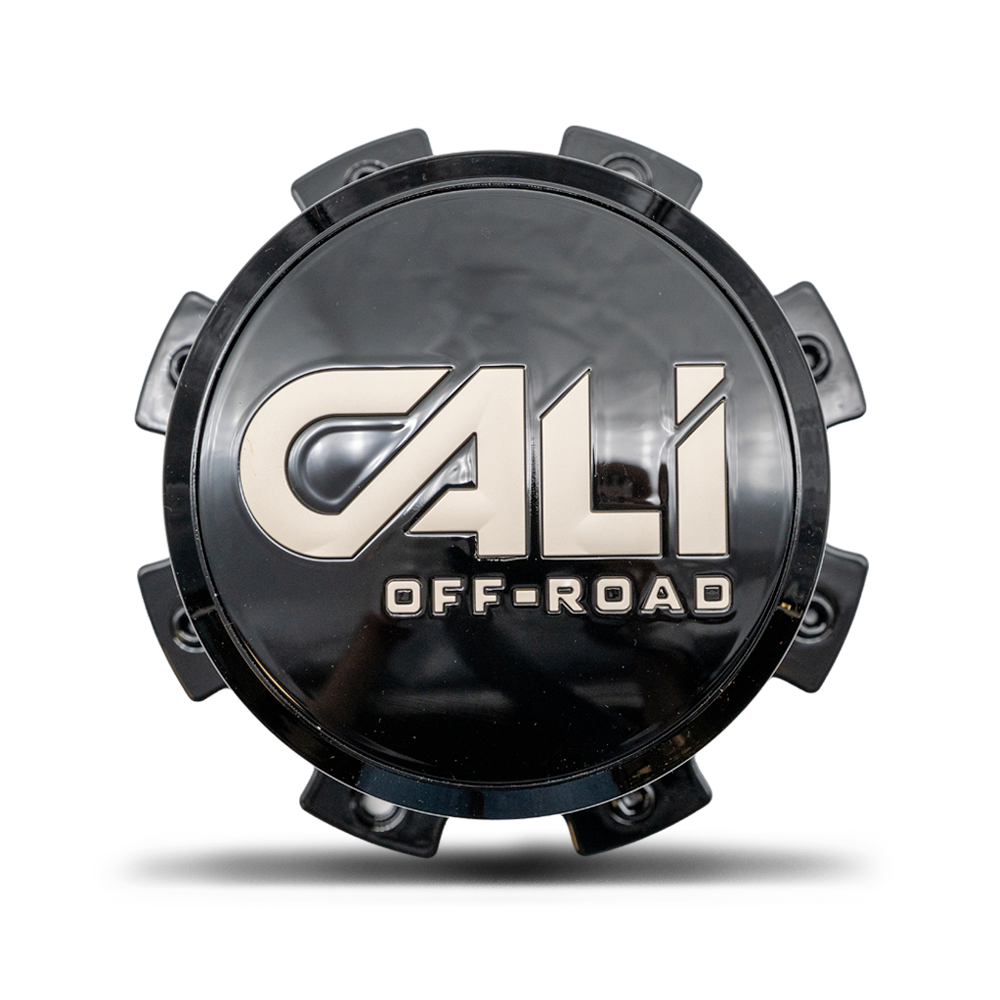 Cap- Cali Off-Road Black Milled 9110d