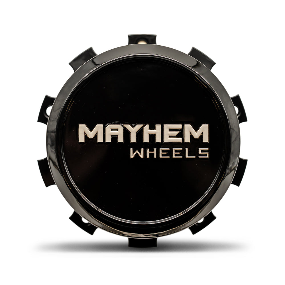 Cap- Mayhem Black 8181  10x225  Rear